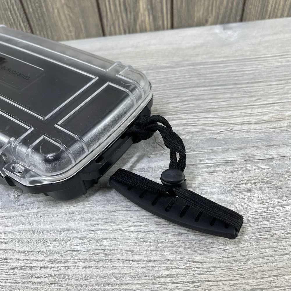 Waterproof Dry Box Watertight Storage Black Box, By Geckobrands